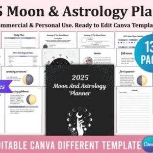 Kế hoạch chiêm tinh Mặt trăng năm 2025