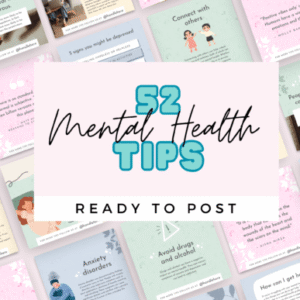 52 Mẫu Canva về Sức khỏe Tâm thần Hàng ngày