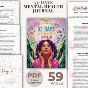 Nhật ký theo dõi sức khỏe tâm thần 53 ngày