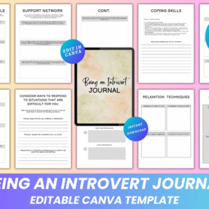 Nhật ký hướng nội Canva-KDP Graphics