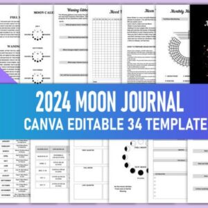 Nhật ký Mặt trăng 2024 Canva
