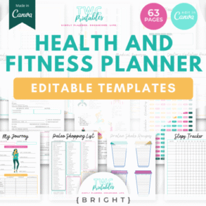 Mẫu Canva cho Kế hoạch Sức khỏe và Thể hình