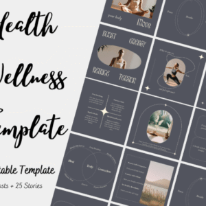 Mẫu Instagram về Sức khỏe và Sắc đẹp