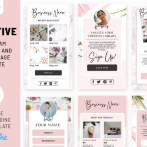 Liên kết Instagram trong tiểu sử và trang đích