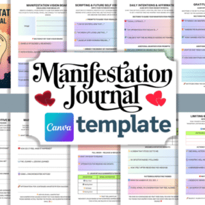 Nhật ký biểu hiện Canva-Template