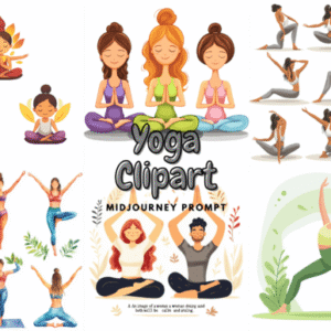 Đồ họa clipart nhắc nhở về Yoga