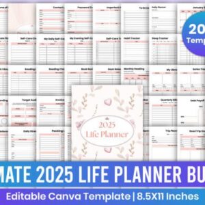 Gói lập kế hoạch cuộc sống Ultimate 2025 dành cho người lớn