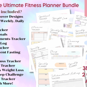 Mẫu Canva Ultimate Fitness Planner